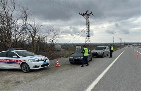 Jandarma ekiplerinin trafik denetiminde 5 milyon TL ceza yazıldı